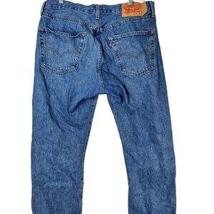 Levi's 501 Men's Classic Straight Blue Jeans 36x32